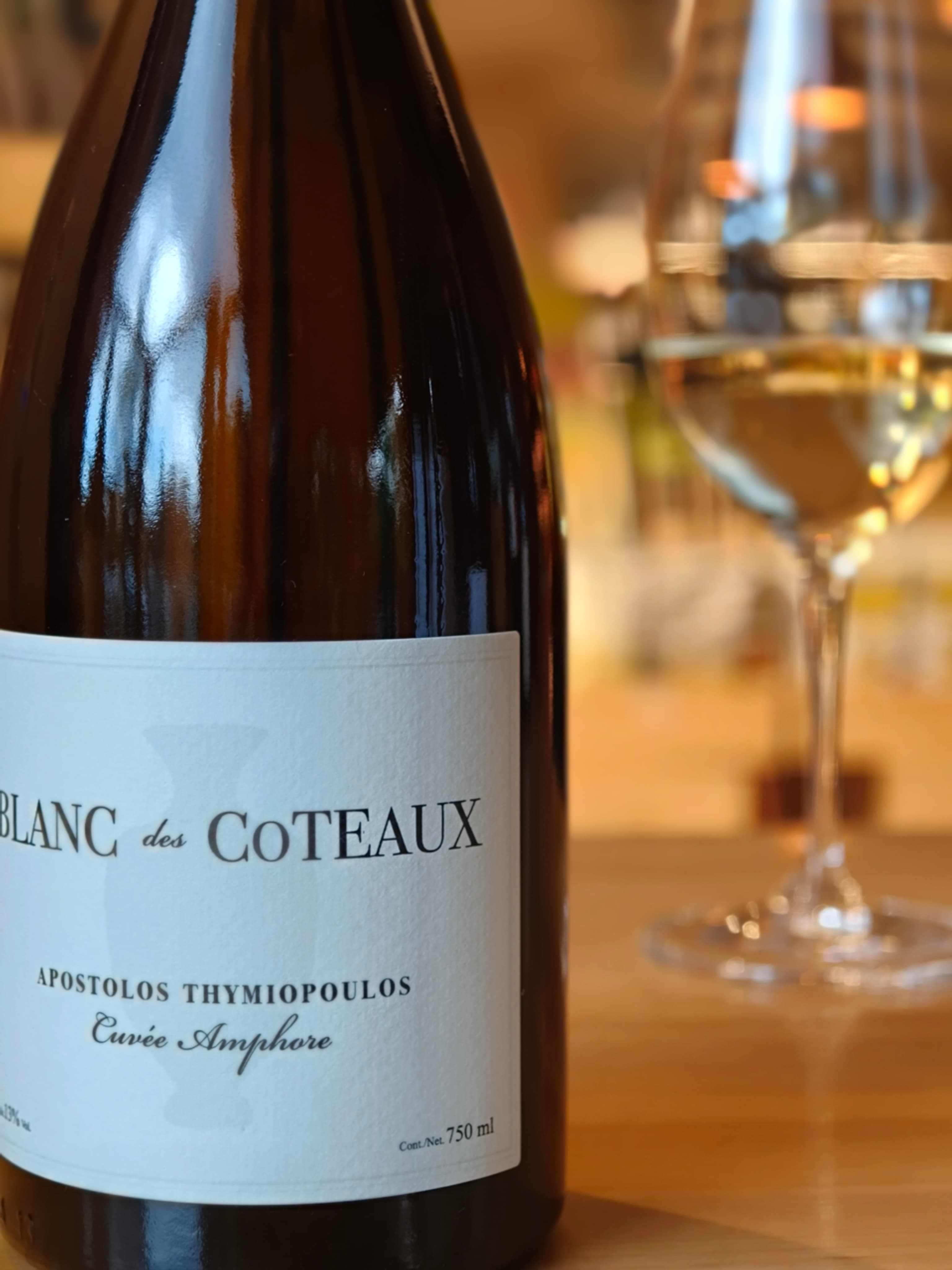 Blanc des Côteaux Αμπελώνες Θυμιόπουλου — Halfglass Κηφισιά