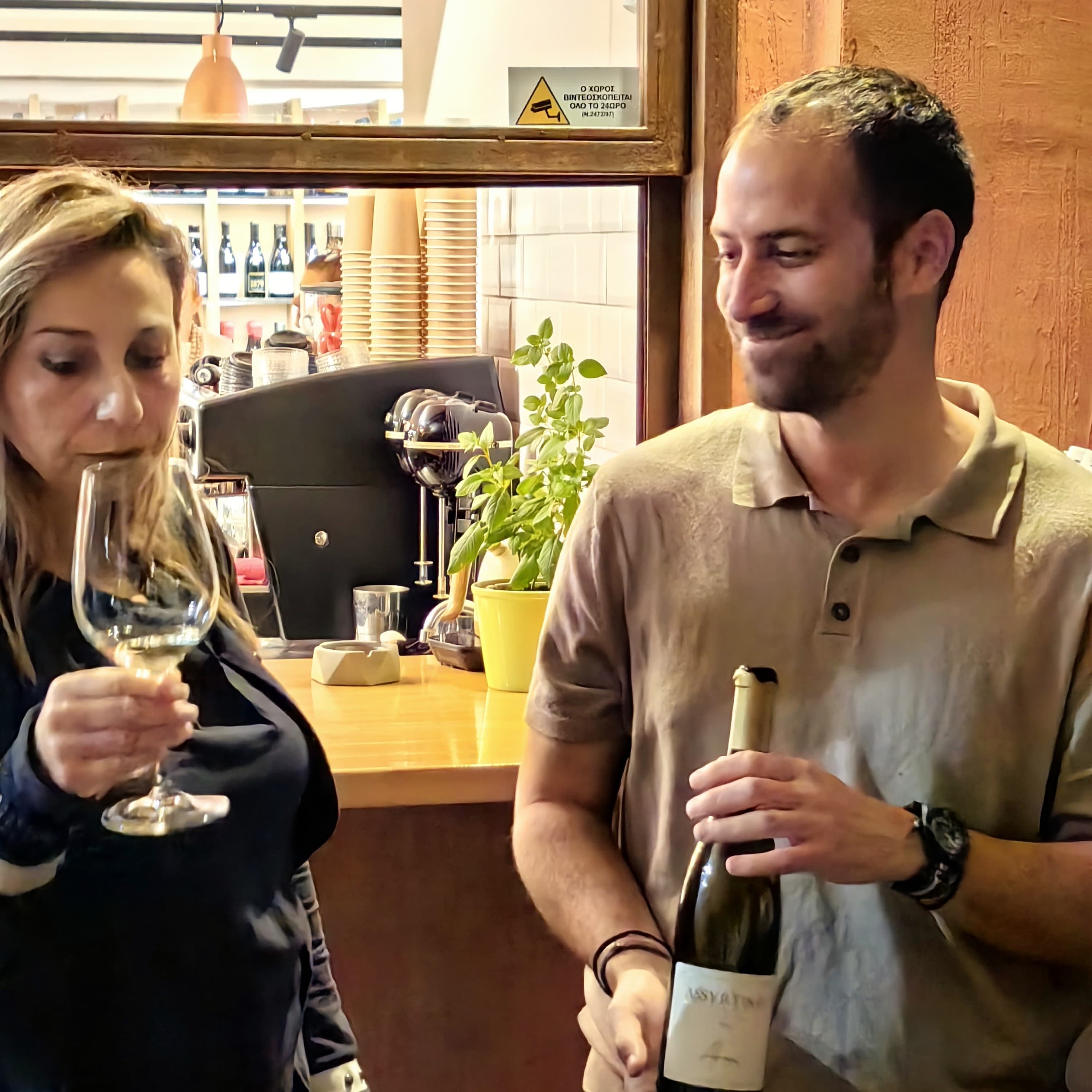 Κρασιά Acra σε γευσιγνωσία στο Halfglass Winehouse