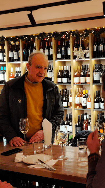Παρουσίαση Γαία στο wine bar Κηφισιάς