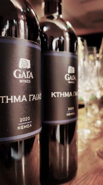 Κρασιά Γαία σε γευσιγνωσία στο Halfglass Winehouse